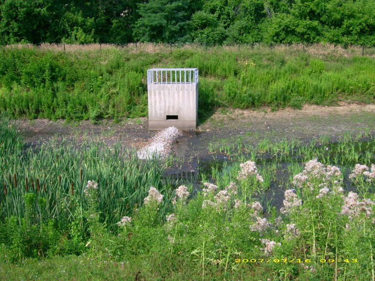 Water Riser Asphalt Stormwater 101: Detention and Retention Basins | Sustainable Stormwater ...